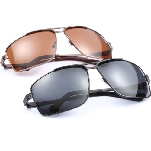 Cool Men Pilot Driver Short Sight Sun Glasses Polarized Mirror Sunglasses Custom Made Myopia Minus Prescription Lens -1 to -6