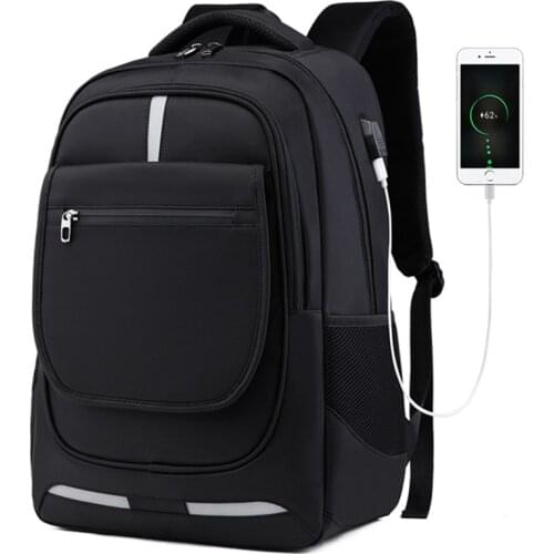 Anti-theft Usb Waterproof Male Large Capacity Backpacks Teenage 17" Laptop School Bag Multi-functional Travel Backpack Mochilas