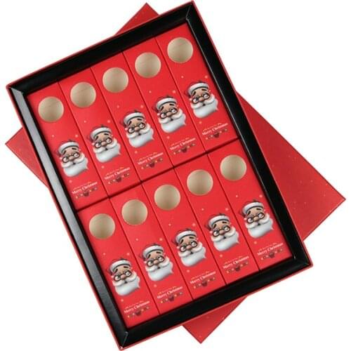 Christmas starry sky lollipop gift box ten pack creative paper box