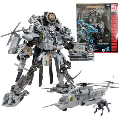 Hasbro Transformers Studio Series SS73 Grindor Ravage Leader Class Movie Megatron Action Figure Transformer Robot Christmas Gift