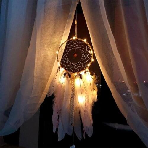 Handmade dream catcher ornaments girl heart room decoration for girls girlfriends creative birthday gifts