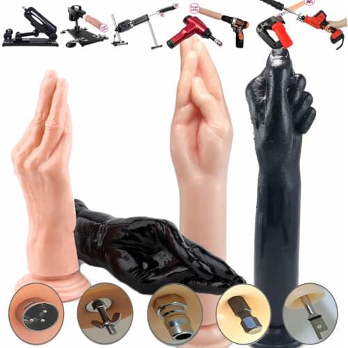 Universal Connector Sex Machine Attachment Venus Hand Super Large Dildo Fists Sexual Anal Plug Penis Love Machine Accessories