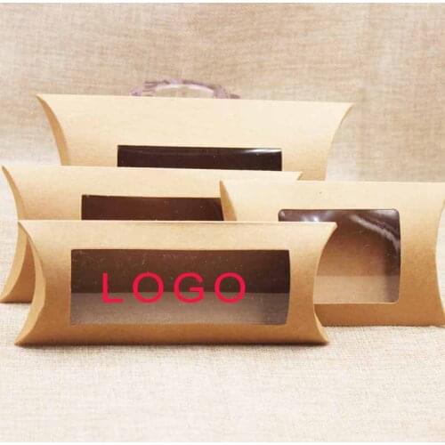 30pcs Custom Logo Jewelry package& display window box candy box gifts necklace /earring jewelry packing window box