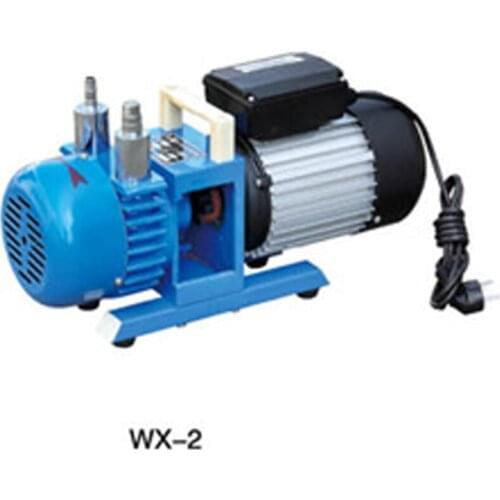 WX-2 AC220V SINGLE PHASE 50HZ 120L/min 0.37KW Oilless Rotary Vane vacuum pump china