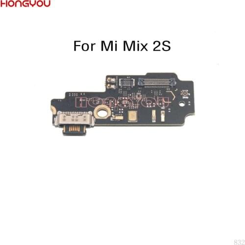 10PCS/Lot For Xiaomi Mi Mix 2S USB Charge Dock Board Charging Socket Jack Port Plug Connector Flex Cable