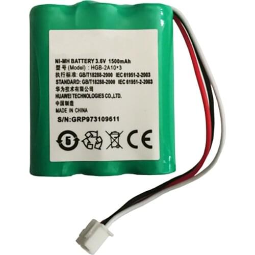 3.6V 1500mah Battery HGB-2A10x3 Battery HGB-1500x3 Battery For HUAWEI Fixed Wireless Phone ETS2222+ ETS5623 ETS3125i F501 F201