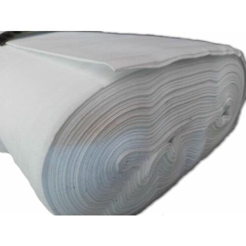 48 wire Cotton Meters White Cloth, 235x100 cm