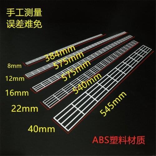 5pc/lot Ho N Z Scale Model Fence Building For Scenery Sand Railway Railroad Railing Train Layout