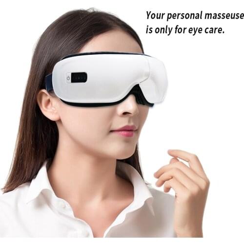 Anti Eye Aging Wrinkle Dark Circle Puffiness Smart Electric Eye Massage Air Pressure Music Wireless Vibration Mental Relaxation