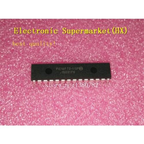 Free Shipping 10pcs/lots PIC16F73-I/SP DIP-28 New original IC In stock