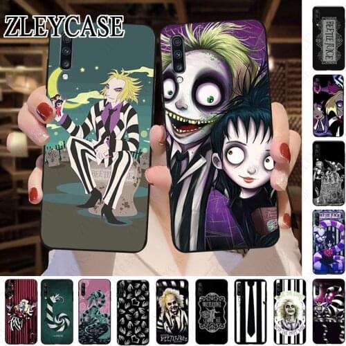 Beetlejuice Handbook Soft Phone Case For Samsung Galaxy A50 A10 A20 A20E A20S A30S A40 A71 A70 A30 A6 A7 A8 Mobile Cover