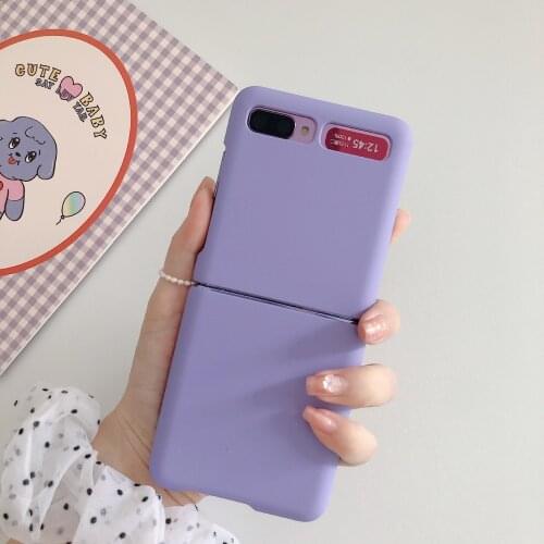 For Samsung Galaxy Z Flip Phone Cover Slim Soft Transparent Durable High Clear TPU PC Cases For Galaxy Z Flip ZFlip Dropship