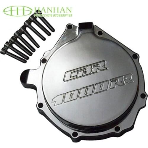 Chrome Motorcycle Engine Stator Cover For CBR1000RR 2004 2005 2006 2007 Fireblade Free shipping