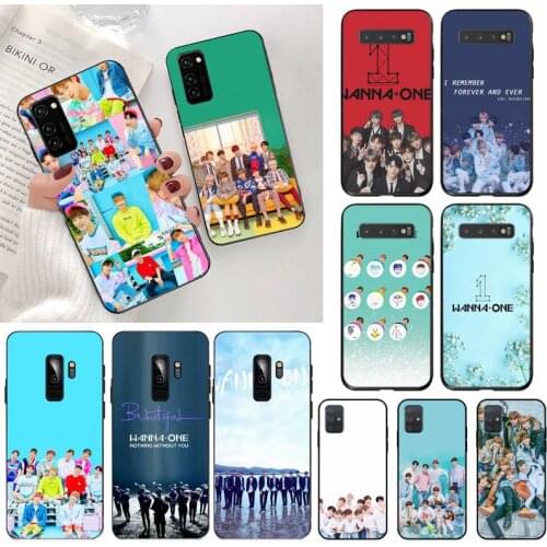 HUAGETOP KPOP WANNA ONE Soft Phone Case Cover for Samsung S20 plus Ultra S6 S7 edge S8 S9 plus S10 5G lite 2020