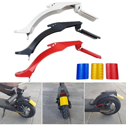 For Xiaomi M365/ Pro / Pro2Electric Scooter Rear Fender M365 Mudguard with Taillight Kit Electric Scooter Tail Fender