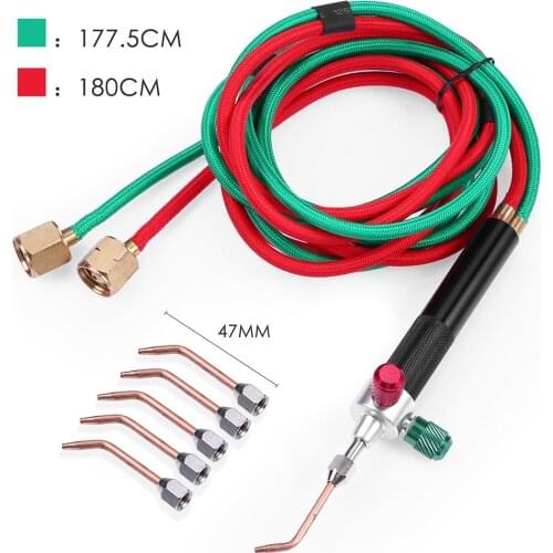 Mini Gas Little Torch Welding Soldering Kit Oxygen Acetylene Gun Welding Platinum Metal Stainless Steel Welding Soldering Tool