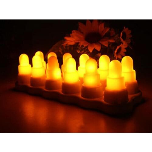 Pack of 12 Wireless Rechargeable Tealight LED Candle lamp Flameless Lamp Wedding Xmas Bar Home Party table Decor-2 Colors option