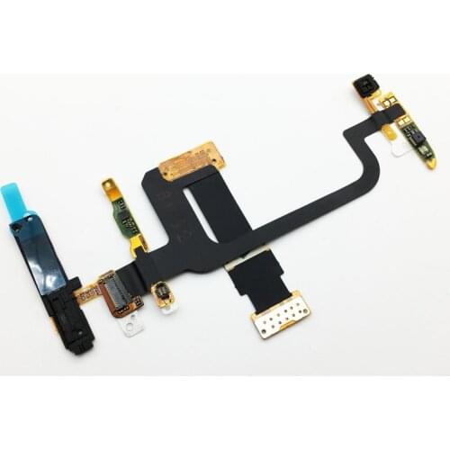 New For Nokia C6 C6-00 Volume Button Key Main Lcd Slider Slide Flex Ribbon With Camera Replacement
