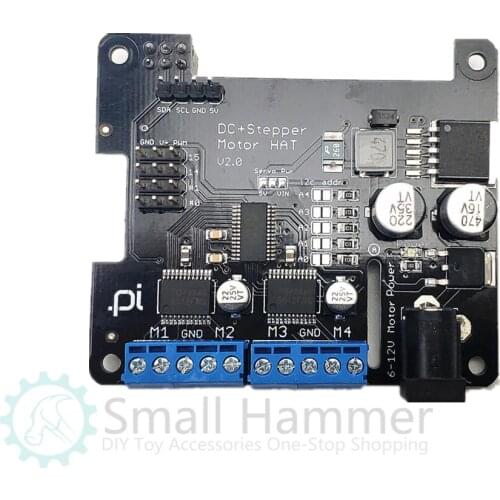 New Raspberry PI 3 robot extension board Stepper Motor HAT