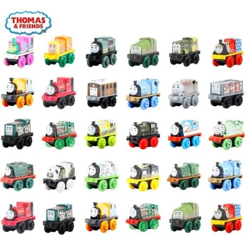 Original Mini Locomotive Train Toy Thomas and Friend Model Car Kid Toys for Children Diecast Brinquedos Education Birthday Gift