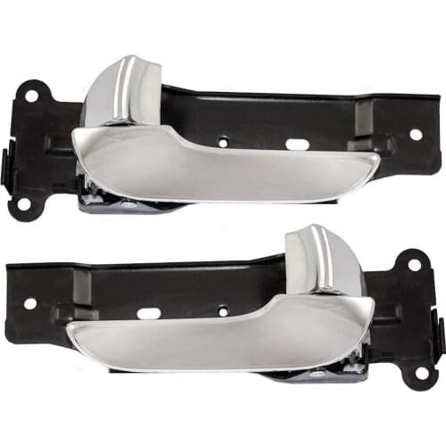 Genuine original door handle handle left + right handle for Kia Sedona Pair Set Inside Front Chrome Door Door handle assembly