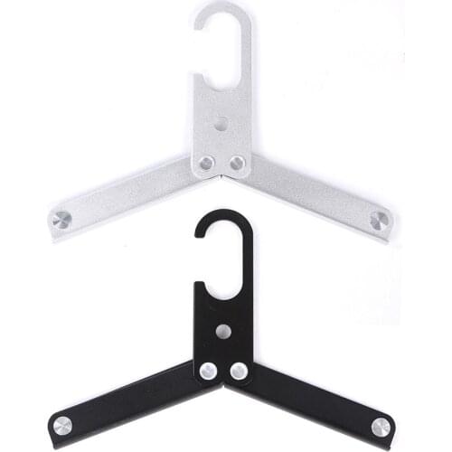 Portable Folding Clothes Hanger Travel Accessories Non-Slip Sturdy Drying Rack Garment Hangers For Suit Coat Pants Tank Top