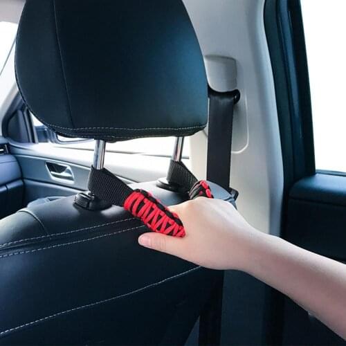 1Pcs Car Rear Seat Handle Multi-purpose Vehicle Rear Seat Safety Adjustable Armrests For Jeep Car Back Seat Armrests Accessories