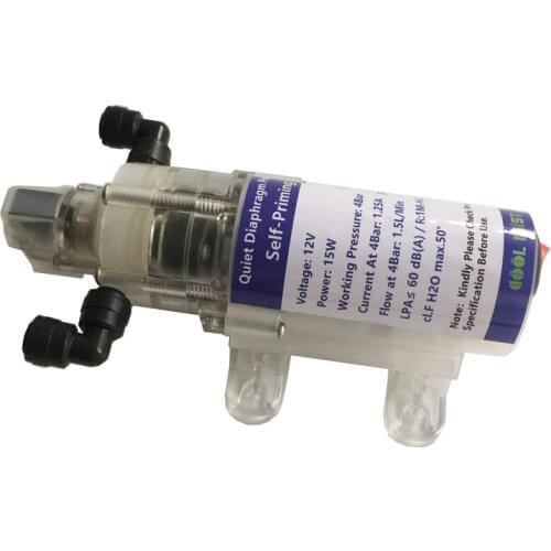 S291 Water mist pump 12V 5A quiet 15W aquarium pump for garden misting system