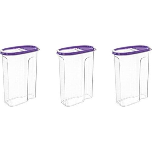 Modern Hiper 3'Lü Supplies Container 2,5 L organizer storage box органайзер rangement коробка для хранения