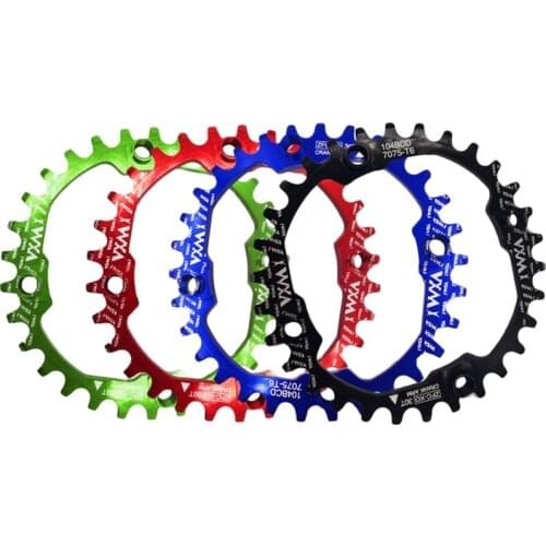 VXM Bicycle 104BCD Crank Round 30T Narrow Wide Chain Wheel MTB Bike Chainring