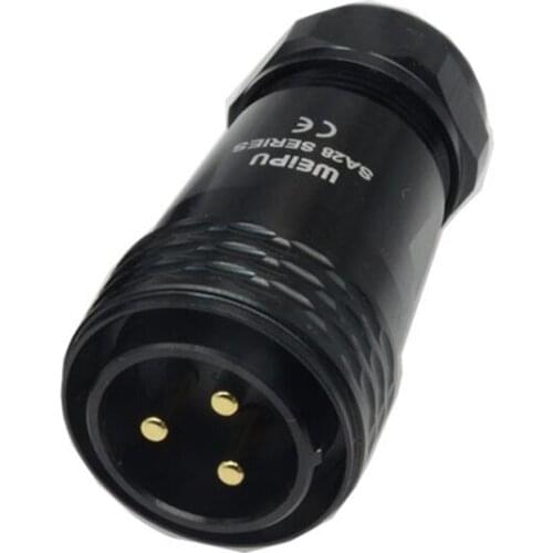 WEIPU SA28 Waterproof Electric Power Male Plug Circular Aviation Connector Solder M28 2 3 4 7 8 9 10 12 16 17 20 24 26 35 Pin