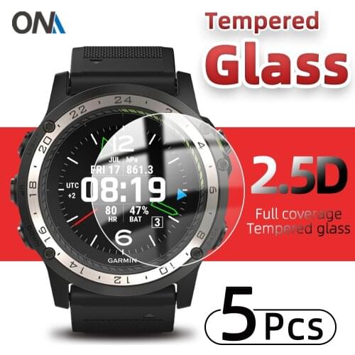 Tempered glass Protection for Garmin D2 Charlie / Descent Mk1 Screen Protector for Descent Mk1 Smart Watch Protective Glass Film