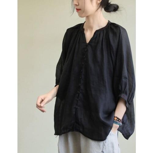 2021 summer new literature and art large size fat MM realistic new Korean version of the flesh cover to show thin womens cotton