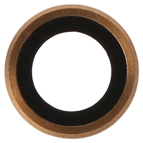 Gold Rear Camera Lens Glass Cover With Metal Frame Holder For iPhone 6 Plus 5.5 Inch Whosale&Dropship