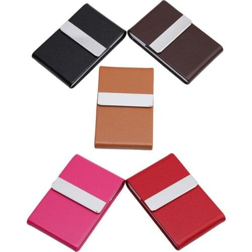 New Arrival Cigar Storage Bag Case Holder Pocket Box Storage PU Card Case Aluminum Parts