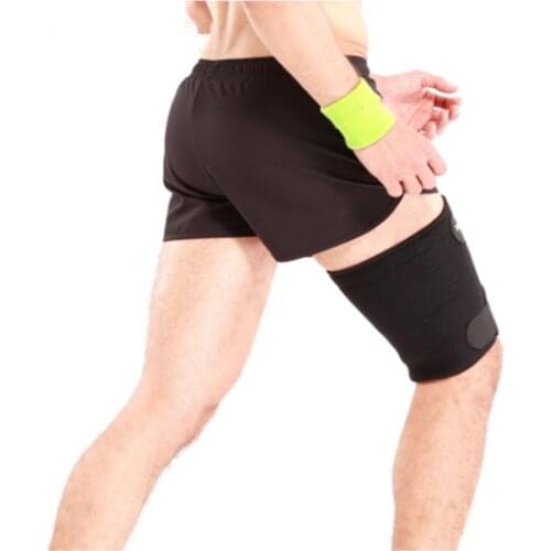 1PCS Sport Thigh Support Guard Muscle Strain Protector Brace Muslo Pads fitness Leggings Leg Compression Bodybuilding New