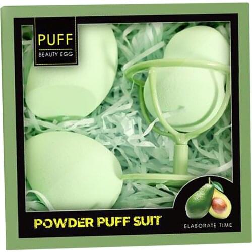 3x Makeup Sponges , Foundation Blending Sponge for Liquid Cream And Powder