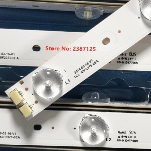 8PCS/Kit LED Backlight Strips 006-P2K1793B 40F2370-6EA for To shi ba 40L1550C 40L2450C 4C-LB4006-YH1 4C-LB4006-YH3 LED40C720J