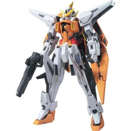 Anime Mobile Suit Gaogao HG 1/144 Transformable Kyrios Gunpla GN-003 Model PVC 13cm Hot Kids Toy Action Figure Assembled Robot