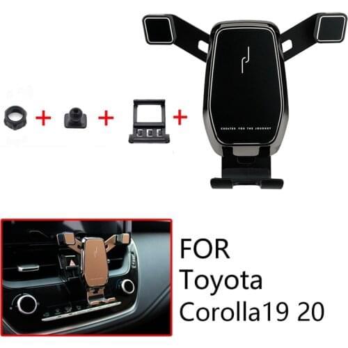 Car Mount Phone Holder Air Vent Clip Mobile Phone Holder for Toyota Corolla Altis Accessories 2019 2020 Car Accessories