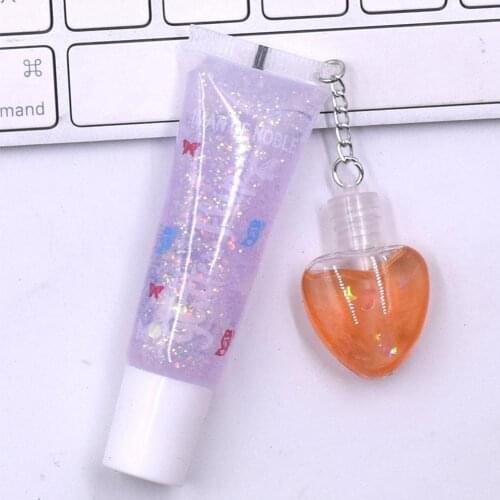 Lip Gloss Lip Plumper Oil Moisturizing Women LipGloss Balm Makeup Lip Tint Transparent Glitter Gloss Waterproof Cosmetics TSLM1