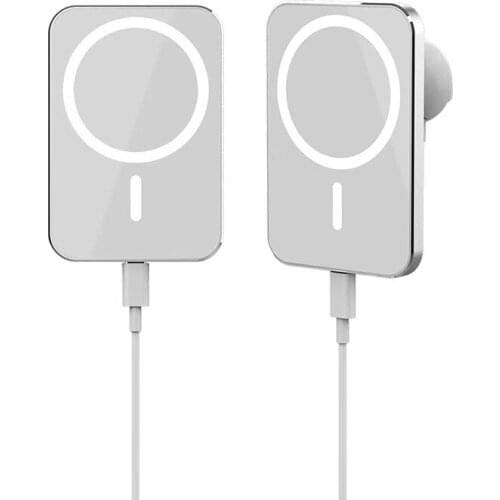 Fast 15W Magnetic Wireless Charging For iPhone 12 Pro Max Mini Macsafe Car Charger Air Vent Mount For Apple Macsafing Charger