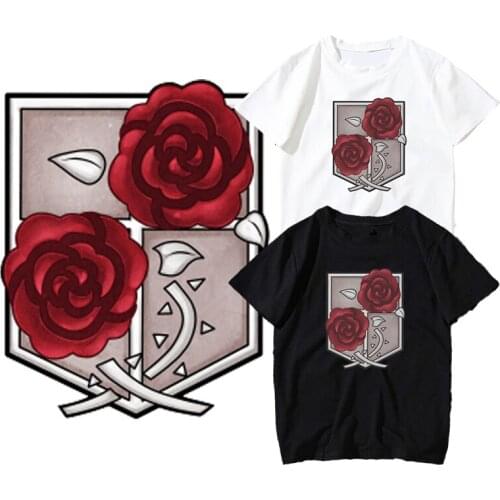 Anime Attack on Titan Tshirt Shingeki No Kyojin Hot Sale Manga Tops Summer Women Men Cotton Streetwear Camisetas Mujer Tee