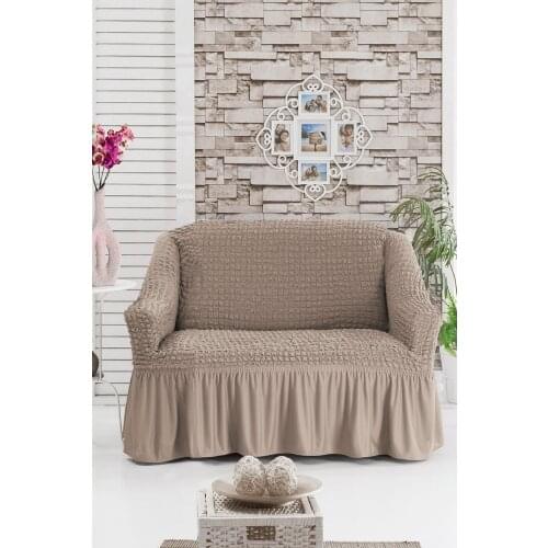 Stone Single Personality Skirted Cotton Seat Sofa Cover All Seasons Suitable for Use For Easy To Clean Dry Quickly The laundry Couch Furniture Living Room