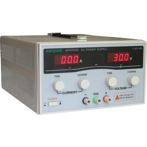 KPS3040D High precision High Power Adjustable LED Dual Display Switching DC power supply 220V EU 30V/40A