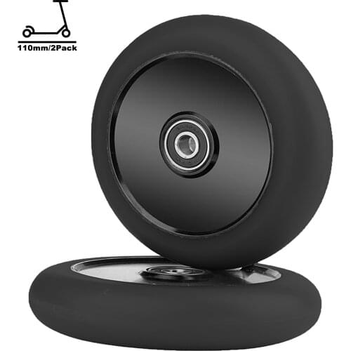 Hot selling Professional Stunt Scooter Wheels 2pcs 110mm scooter wheels Pro Stunt Scooter Replacement Wheels with ABEC-9 Bearing