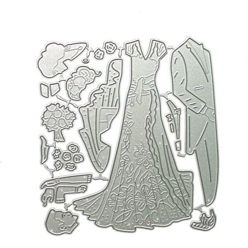 Metal Cutting Dies For Scrapbooking character Stencils DIY Album Cards Decoration Embossing Folder Die Cuts New