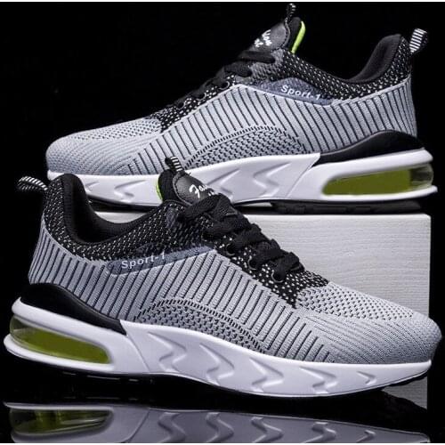 Air Cushion Mesh Sneakers Men Shoes 2021 Breathable Original Casual Light Walking Shoes Male Tennis Shoe Zapatillas Hombre