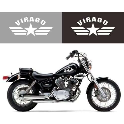 Army Star Decals Vinyl Decal Sticker For Yamaha XV250 XV400 XV535 Virago