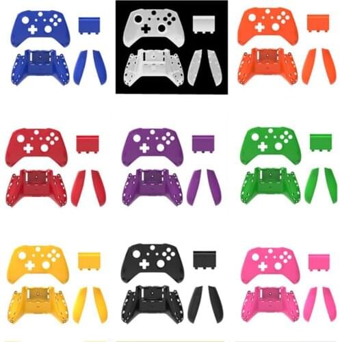 Replacement Back Shell for xbox one Slim Matte Replace Side Grips Battery Cover